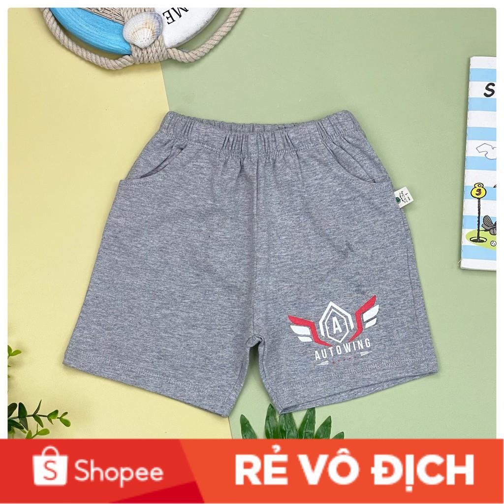 Quần cotton cộc, có túi in chữ bé trai LITIBABY size 1-8, cho bạn từ 10-25kg. Chất cotton siêu mềm,siêu mát, dễ mặc