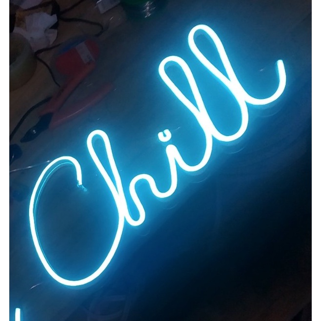 Đèn neon chữ Chill trang trí | 8432
