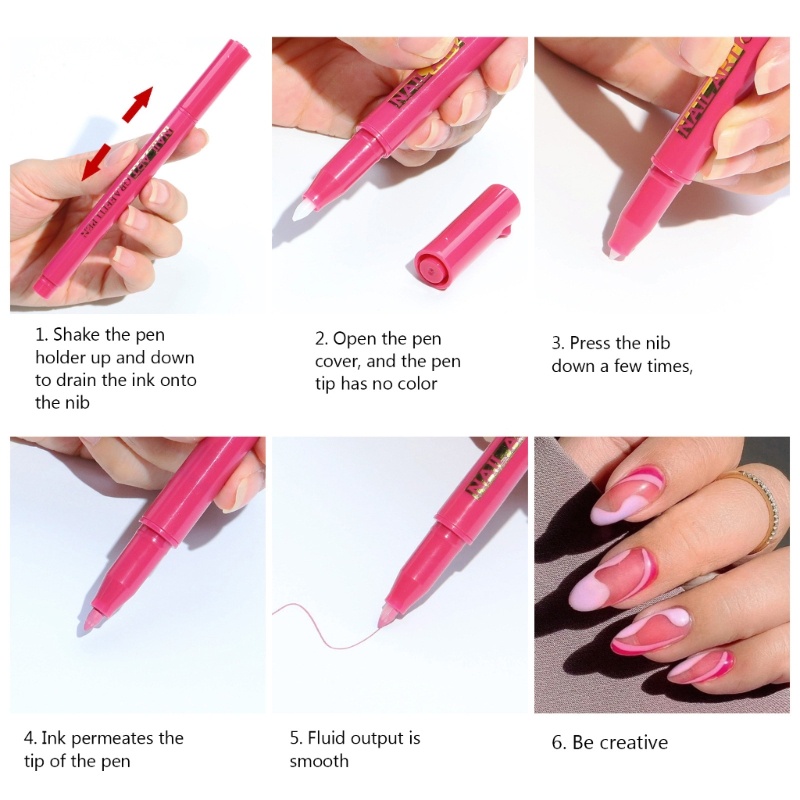 Set 12 Cọ Vẽ Móng Nghệ Thuật DIY