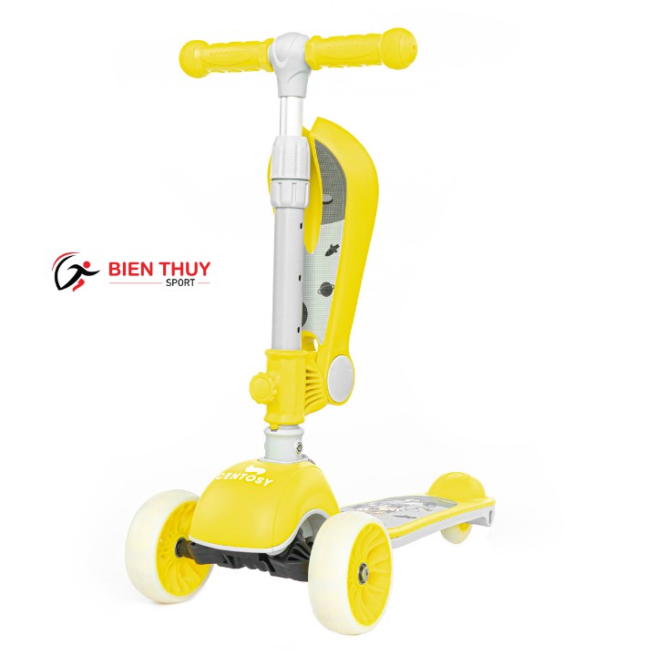 Xe Trượt Scooter S8 Có Đèn Cao Cấp Trẻ Em [ Chính Hãng ] Tặng Bộ Bảo Vệ Chân Tay