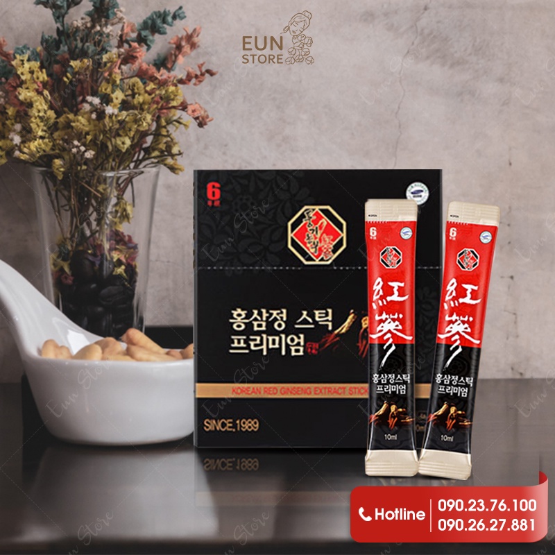 Hồng Sâm 6 Năm KOREAN RED GINSENG EXTRACT STICK PREMIUM