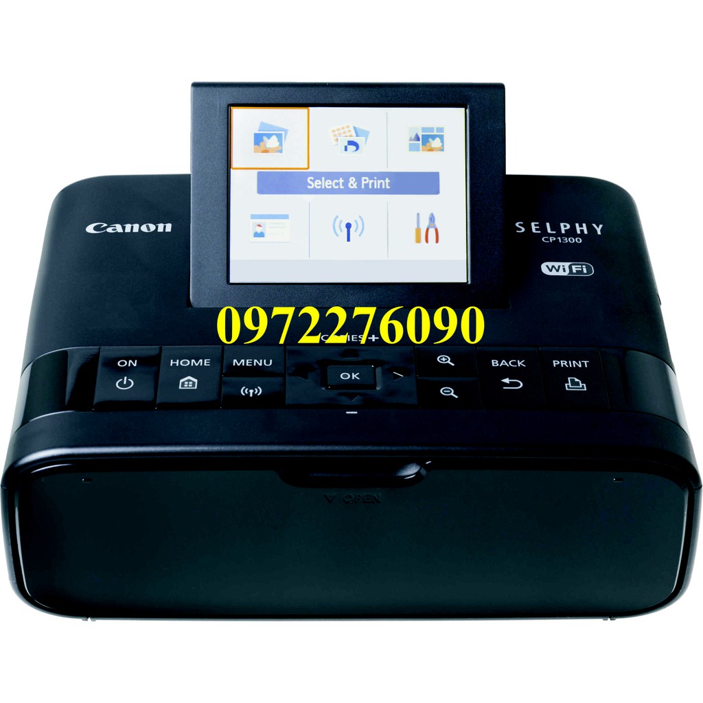 máy in ảnh selphy CP 1200 - in wifi - có pin dự phòng