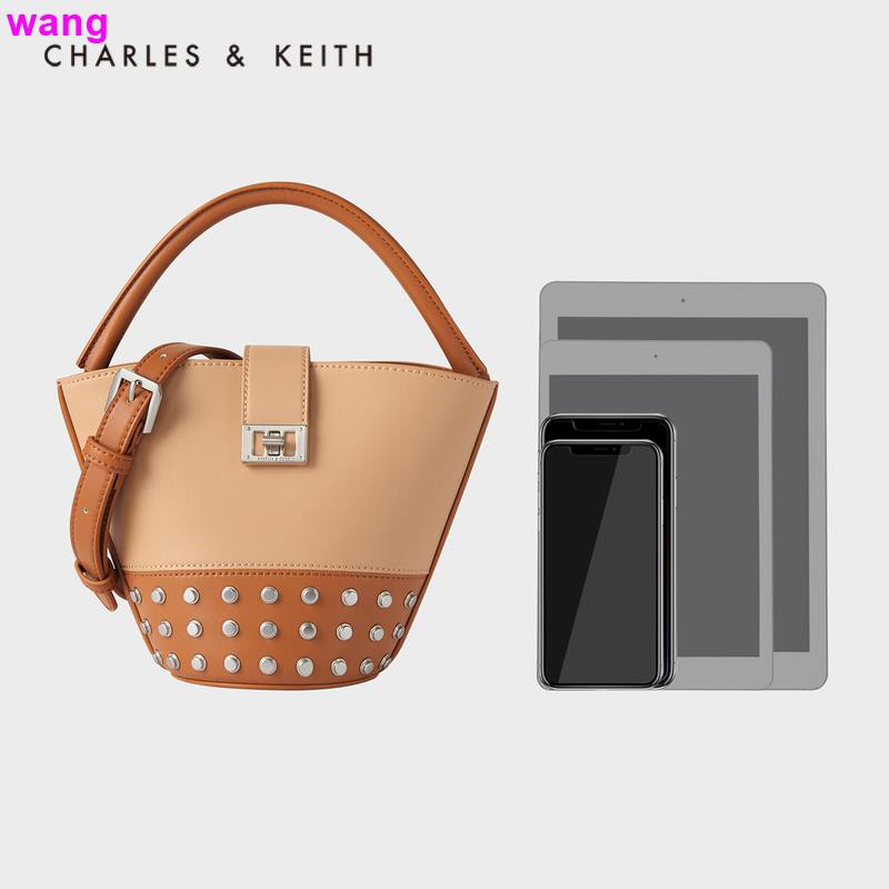CHARLES&KEITH2020 summer new product CK2-10781222 ladies modern single shoulder bucket bag