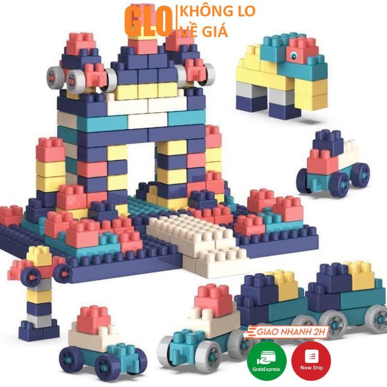 Bộ Xếp Hình 520 Chi Tiết To Building Block Cho Bé