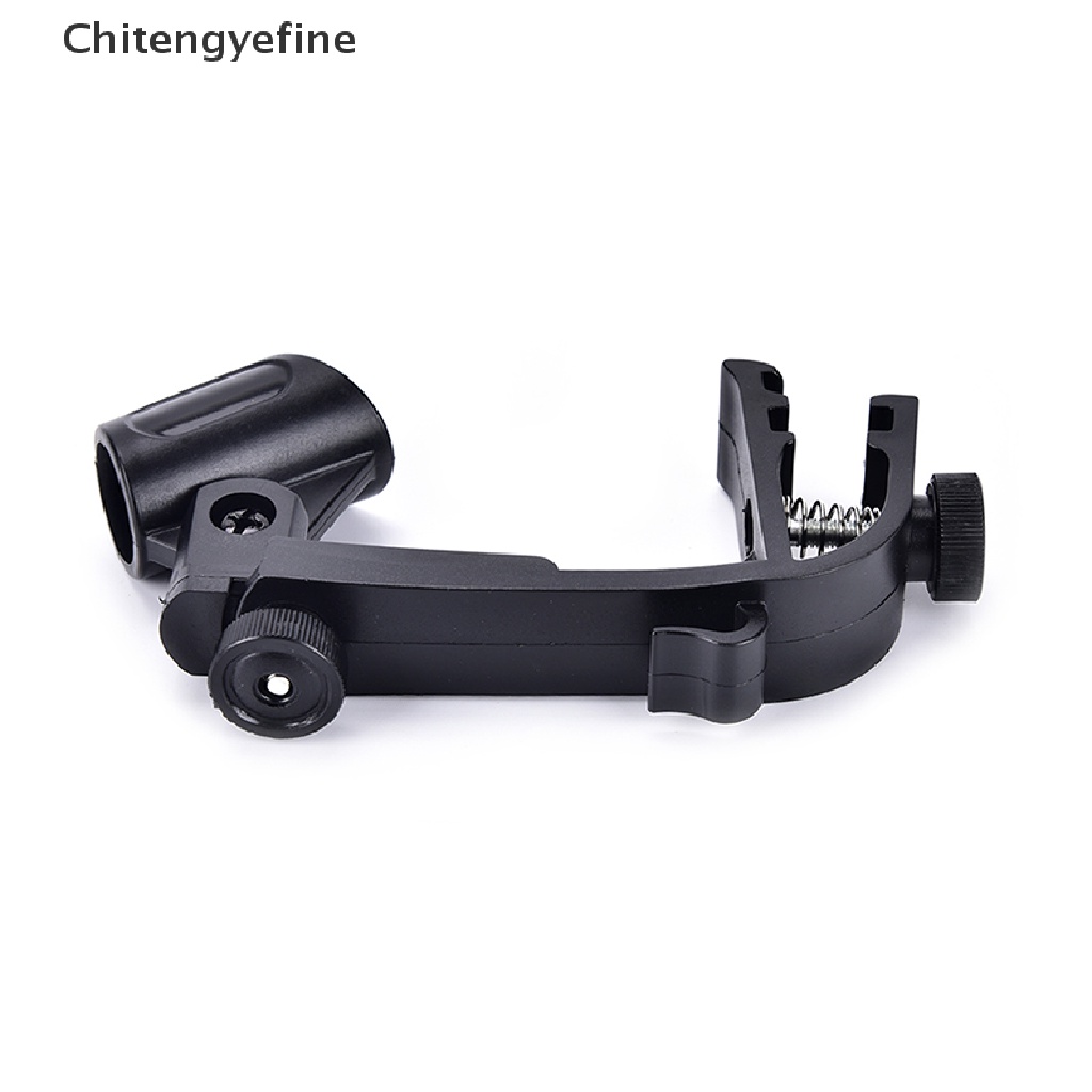 CTYE 1pc Plastic Adjustable Clip On Drum Rim Shock Mount Microphone Mic Clamp Holder FINE