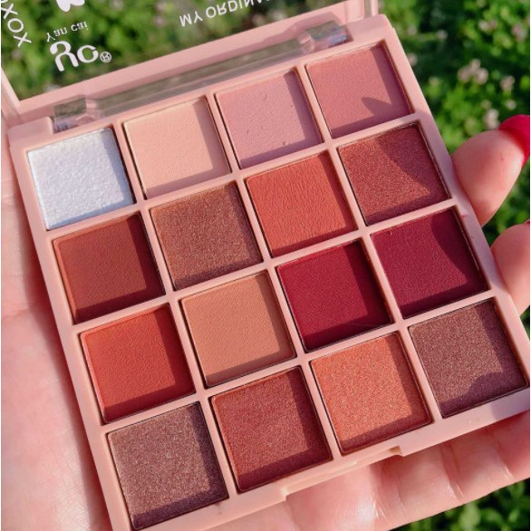 Bảng phấn mắt 16 màu tông đào xinh xắn | BigBuy360 - bigbuy360.vn