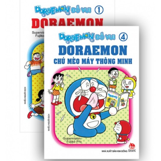 Truyện - Doraemon Đố Vui - Doraemon Chú Mèo Máy Thông Minh (Combo)- Chanchanbooks