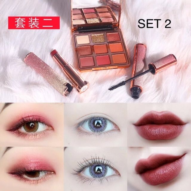 Sét makeup 3 món Beauty Xixi