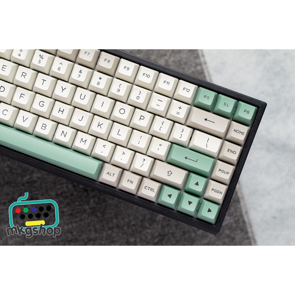 Keycap Akko 9009 178 nút nhựa PBT doubleshot, in doubleshot, ASA profile