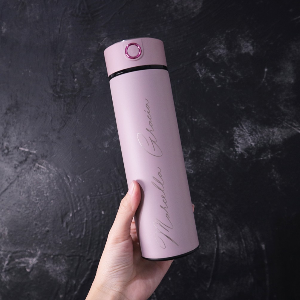 Bình Nước Giữ Nhiệt In Tên Thương Hiệu Dakota Thermos