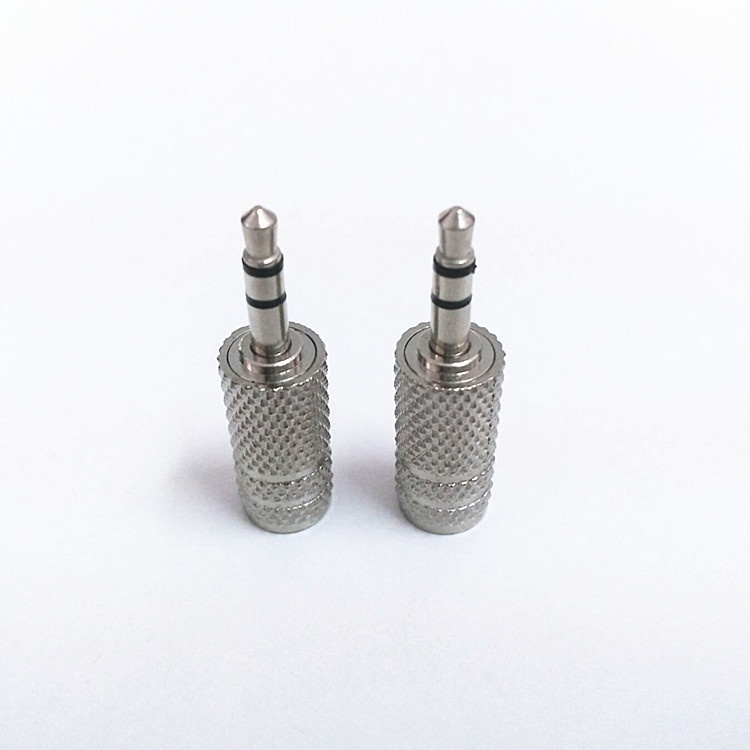 Jack chuyển đổi âm thanh 3.5 sang 2.5mm hoặc 2.5 mm sang 2.5 mm màu bạc