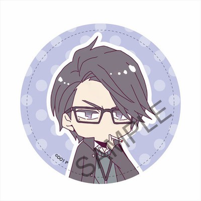 Combo 14 huy hiệu cài áo IN HÌNH Dakaretai Otoko Ichii ni Odosarete Imasu anime chibi dễ thương