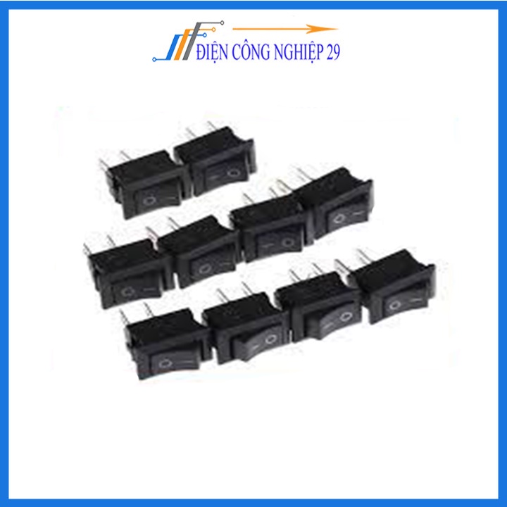 Công Tắc Bập Bênh KCD1-11 2 Chân 3A-250V