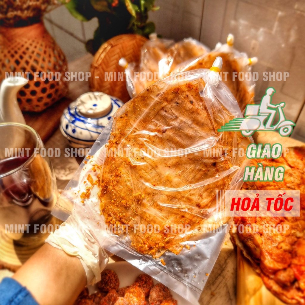Bánh Tráng Muối Tỏi Xì Ke Siêu Cay Siêu Thơm Ngon