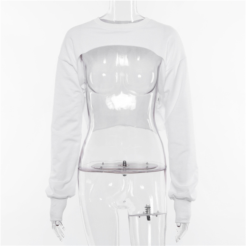 MODOU Ins Trendy Women Sports Irregular Hoodie Long Sleeve Coat