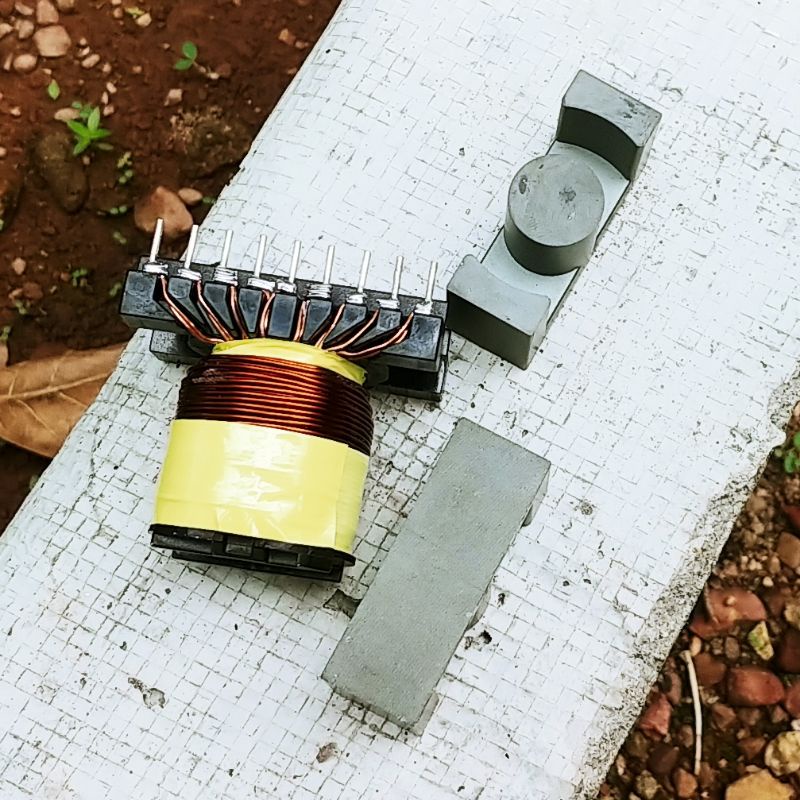 Biến áp xung quấn sẵn 12v lên +-50v, +-12v và quấn cách li 5v