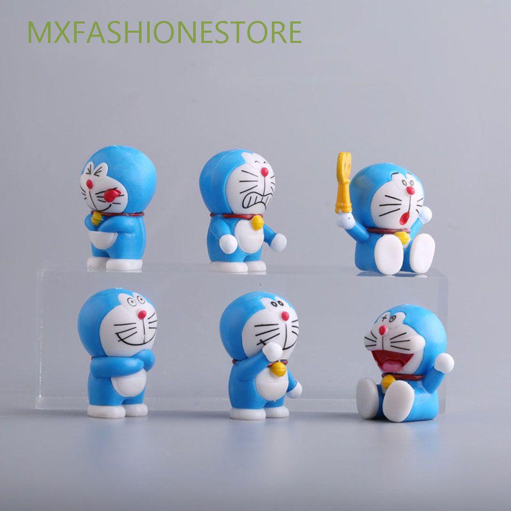 Set 6 mô hình Doraemon mini xinh xắn đáng yêu