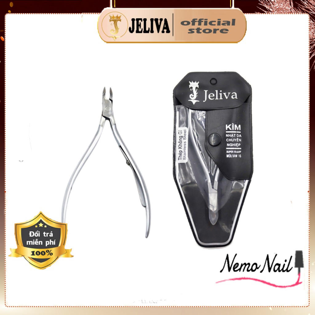 [CHÍNH HÃNG] Kềm nhặt da chết, kìm nhặt da chết super Jeliva