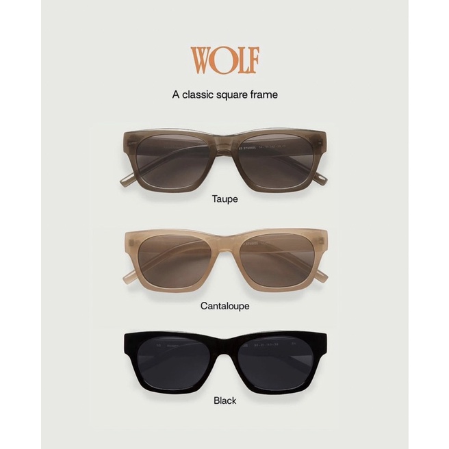 KÍNH SUNNIES STUDIO NEW BOBBI WOLF RIO ALBA