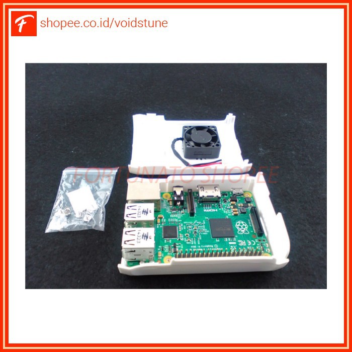 Raspberry Pi 2 & Raspberry Pi Model B + Case - Màu Trắng