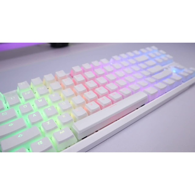 Keycap Pudding PBT - 128 phím - Profile OEM - Double Shot - Đóng hộp và khay nhựa chuẩn chống trầy