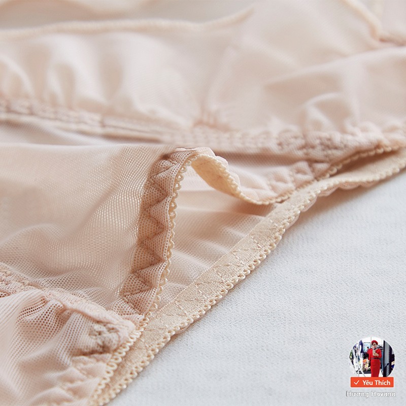[Mã WASTDEP giảm 5K đơn bất kì] Quần lót nữ ren lưới nhún bèo - freesize - quần chip nữ sexy cao cấp FLQ76 | BigBuy360 - bigbuy360.vn
