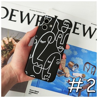 XIAOMI 11 4G 5G 9 8 Note10 Lite Pro Redmi Note11 Note10s Note9 Note8 Note7 Note6 9T 9 9A 9C 8 7 A3 Note 10 9 8 7 6 POCO M3 X3 line art wack soft case