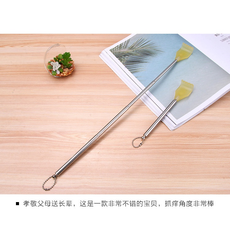Gậy Gãi Lưng Bằng Thép Không Gỉ Có Thể Thu Gọn Tiện Lợi
