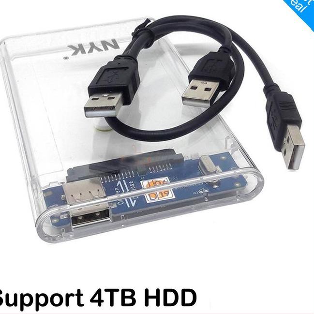 Hộp Đựng Ổ Cứng Ngoài Nyk 2.5 Usb 2.0 Ốp | BigBuy360 - bigbuy360.vn