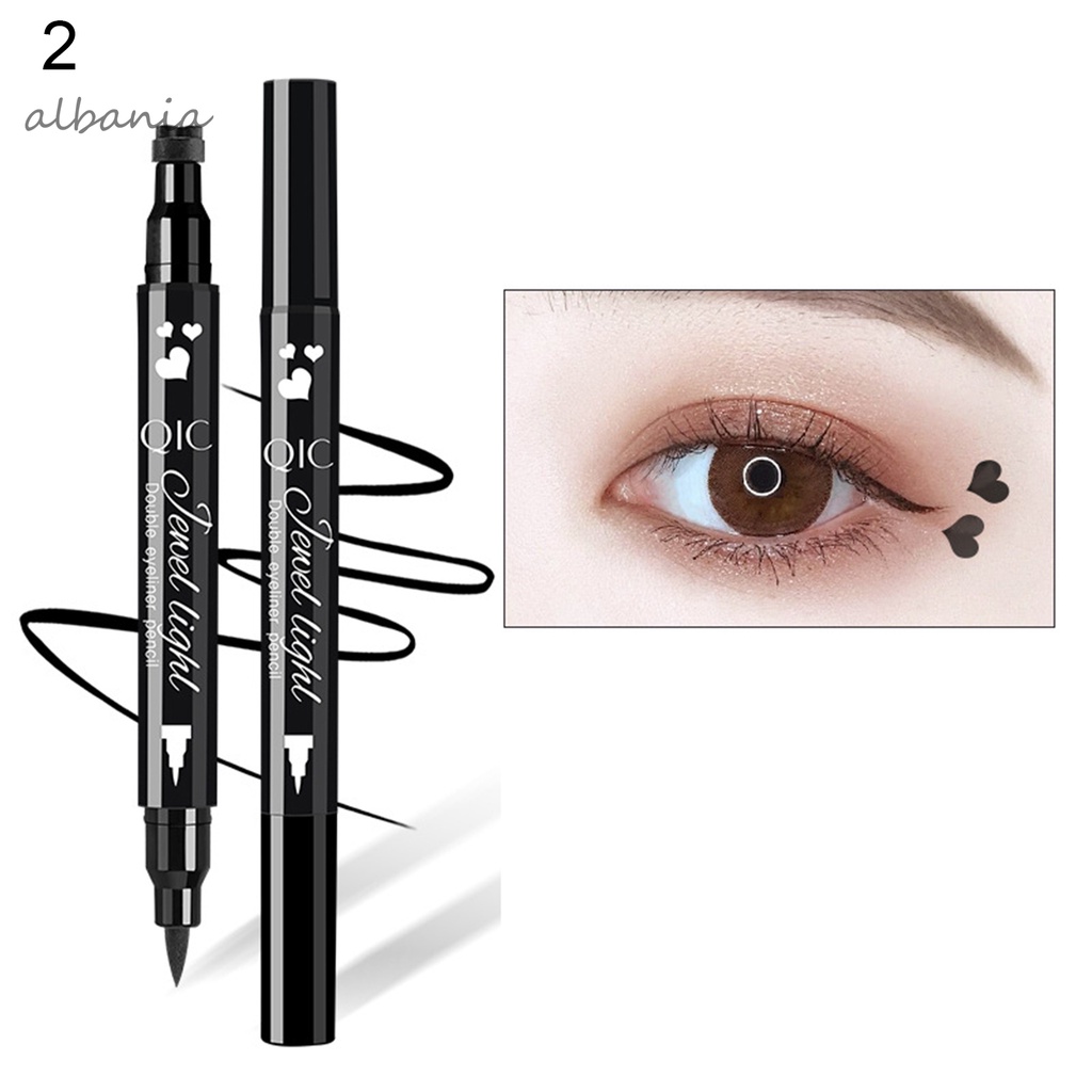 Bút kẻ mắt dạng lỏng hai đầu lâu trôi kèm con dấu dễ thương | BigBuy360 - bigbuy360.vn