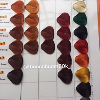 Thuốc nhuộm tóc ( full màu) tặng kèm oxy trợ dưỡng , găng tay