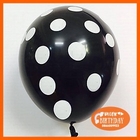 Bóng Bay Trang Trí Sinh Nhật CHẤM BI Cực Xinh Cho Bé, Bóng Dày Dặn, Nhiều Màu