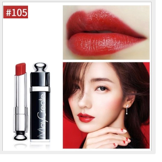 Son dưỡng môi có màu Maycreate bản vỏ đen | BigBuy360 - bigbuy360.vn