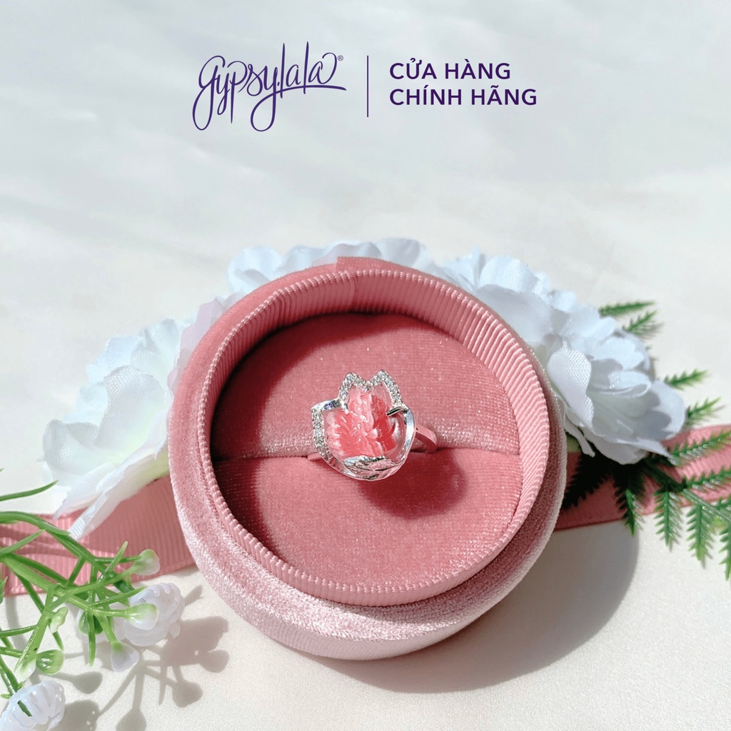 Nhẫn Hồ Ly Đào Hoa Bọc Bạc SP004178 Gypsy.lala