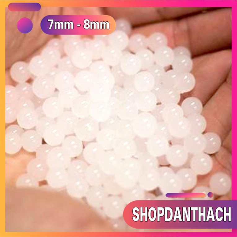 Hạt Nở WATER BALL Standard 7mm - 8mm Màu Trắng Đục Siêu Dai Cứng Của SHOPDANTHACH