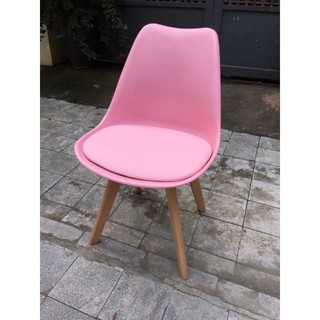 ghế mặt đệm eames nhập khẩu ( j05)