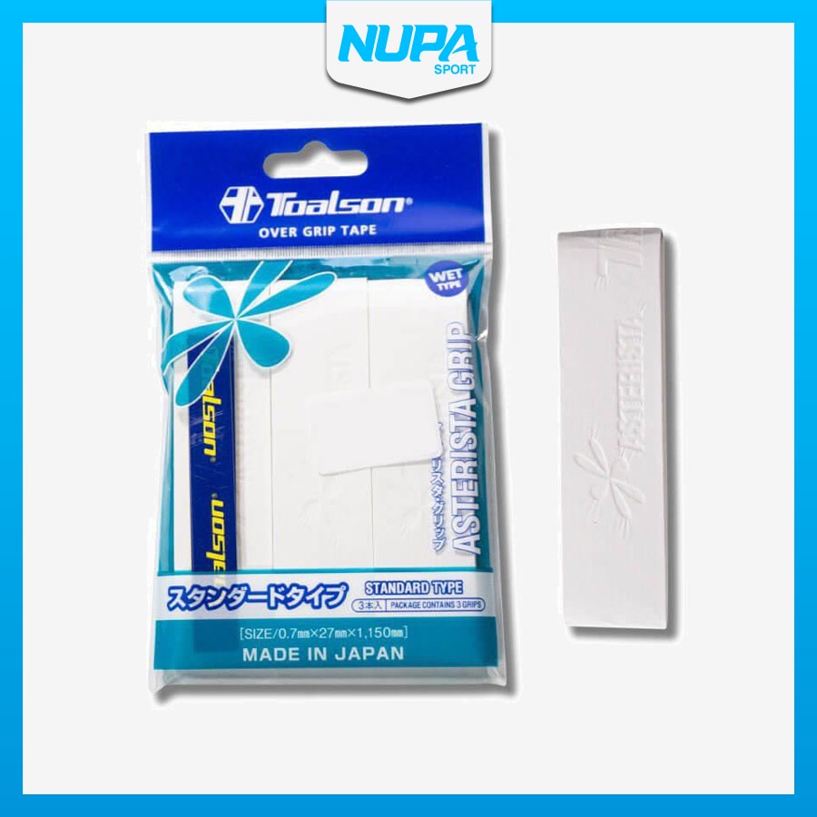 Quấn Cán Vợt Tennis Toalson Phiên Bản Bám Và Hút Mồ Hôi