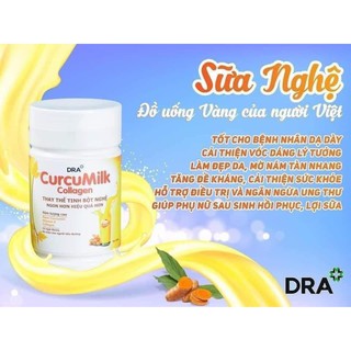 Sữa nghệ curcumilk collagen chính hãng- hổ trợ đau dạ dày-đẹp dáng sáng da-tốt cho mẹ sau sinh