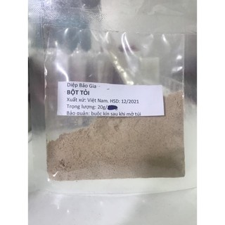 Bột tỏi nguyên chất 20gr