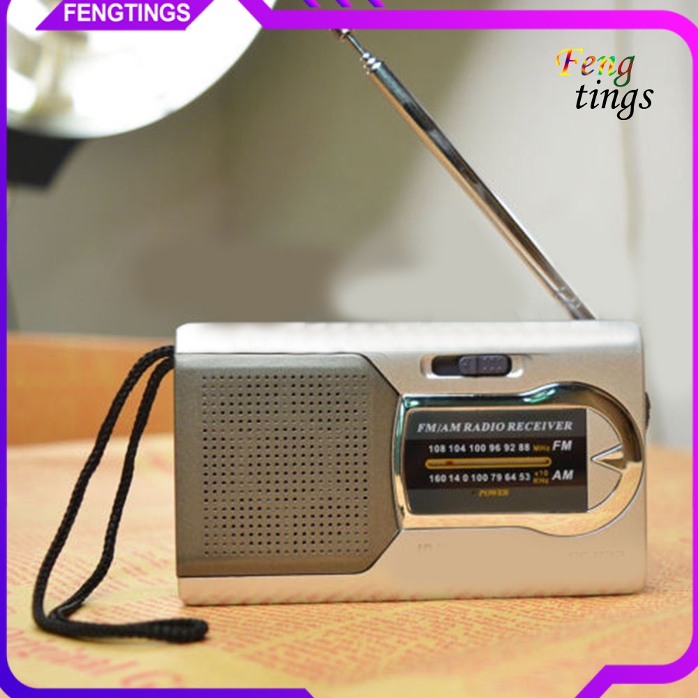 Radio Am / Fm Mini Bỏ Túi Dc 3v