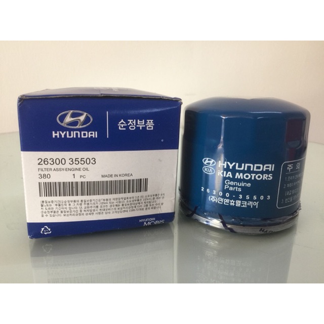 Sale Lọc dầu, lọc nhớt xe ô tô  Forte, Caren, Getz 1.4, Avante, Accent mã 26300- 35503