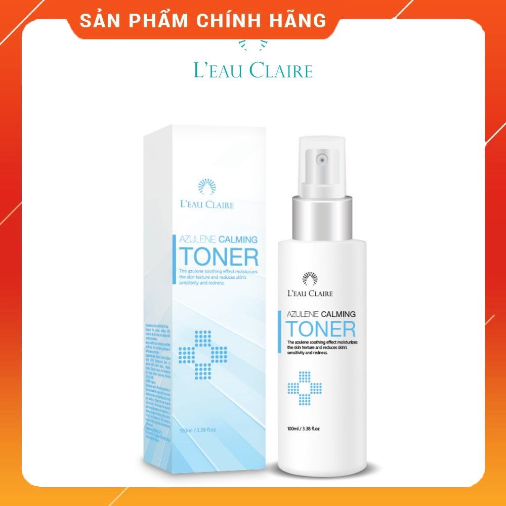 Toner chiết xuất hoa cúc L'eau Claire  Azulene Calming Toner 100ml Hi SHOP - BEAUTY