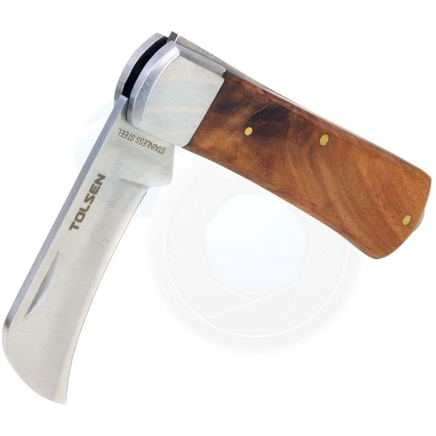 DAO THỢ ĐIỆN LƯỠI CONG 195mm TOLSEN 38041 - HÀNG CHÍNH HÃNG