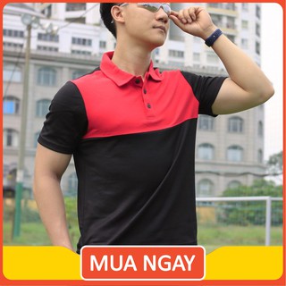 Áo thun nam tay ngắn | áo phông nam tay lỡ cổ đứng thời trang cao cấp a02-03 clothshop01