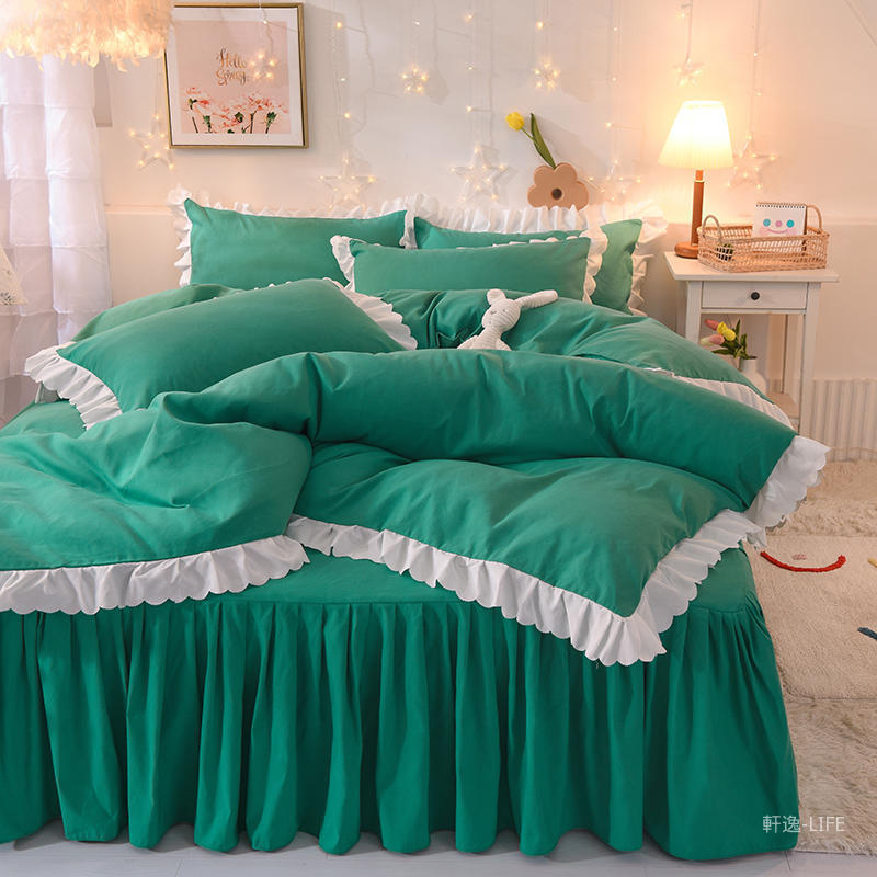 Bộ Chăn Ga Và Vỏ Gối Phong Cách Công Chúa Xinh Xắn