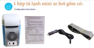 [SALE 10%] Tủ lạnh cho xe hơi 7.5 lít Port Able Electronic , 7L5