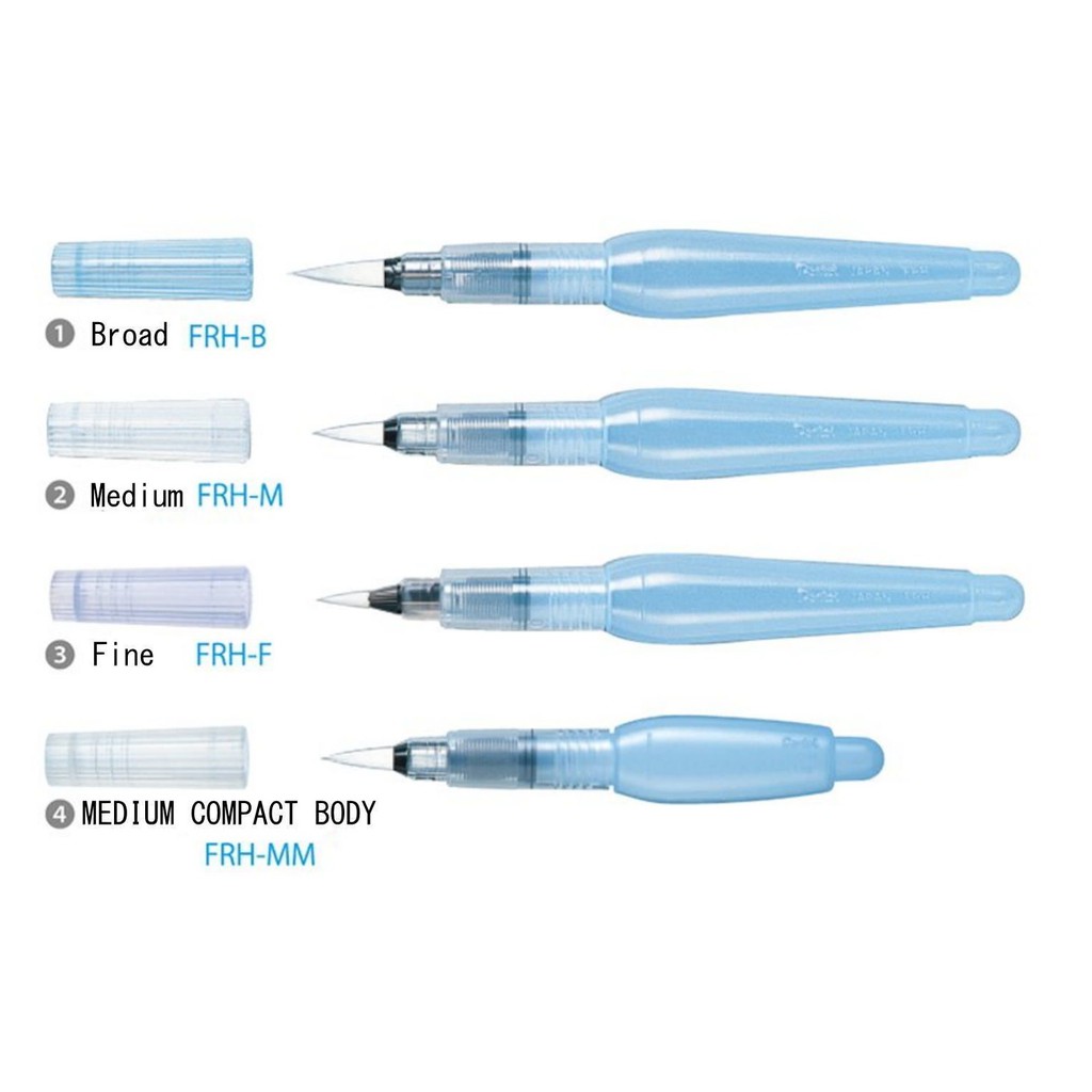 CỌ NƯỚC PENTEL SIZE MM / S / M / B