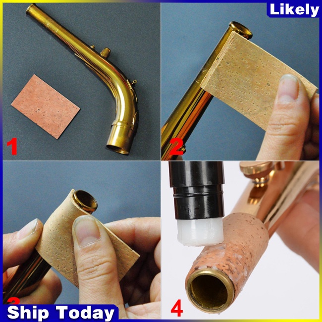 Bộ 3 Tấm Gỗ Bần 60*40*2mm Cho Kèn Saxophone Alto/Soprano/Tenor Sax
