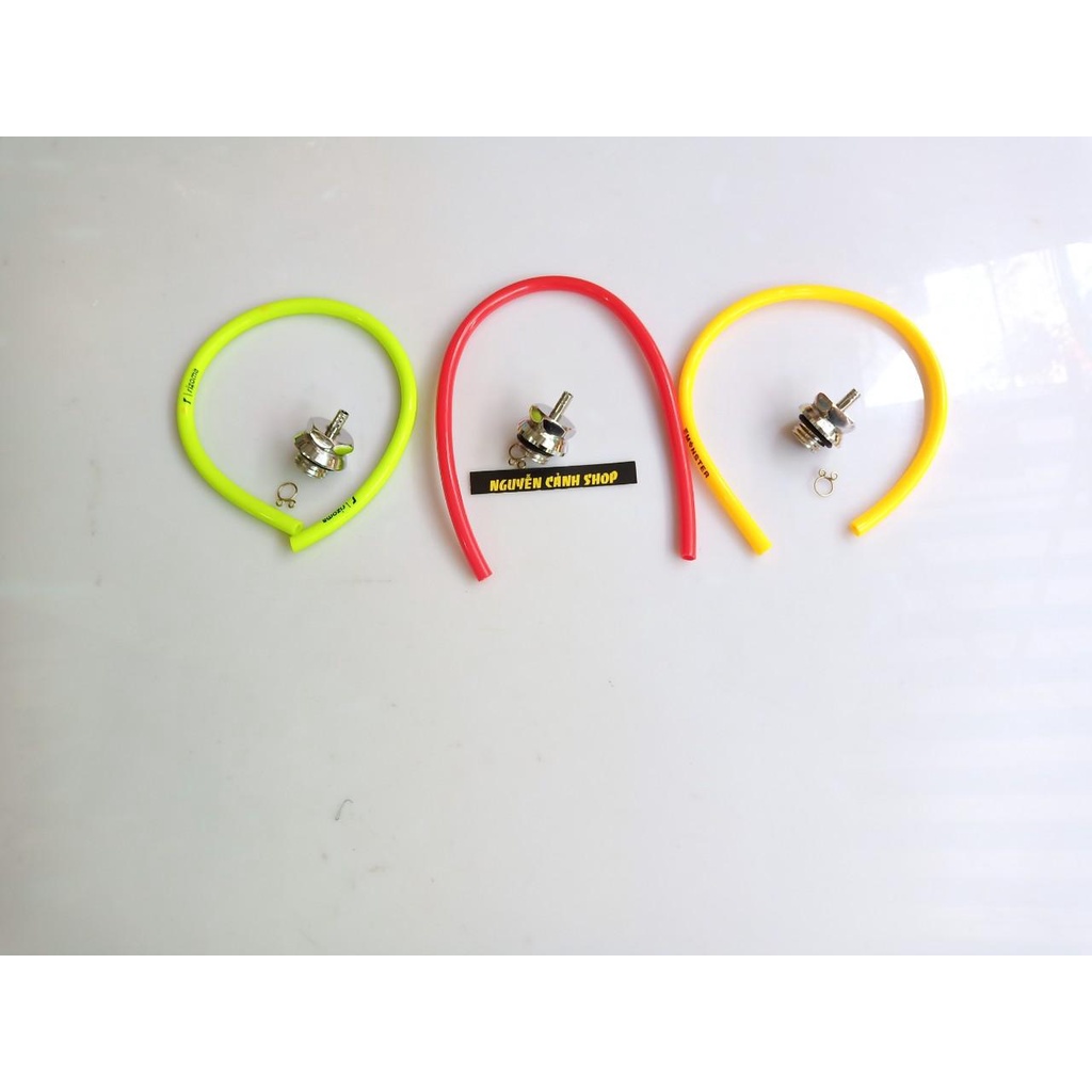 Ống thông hơi inox đủ màu gắn xe máy