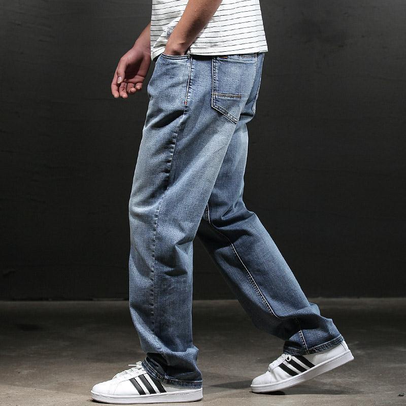 Quần jeans Dài Ống Rộng size Lớn Thời Trang Cho Nam